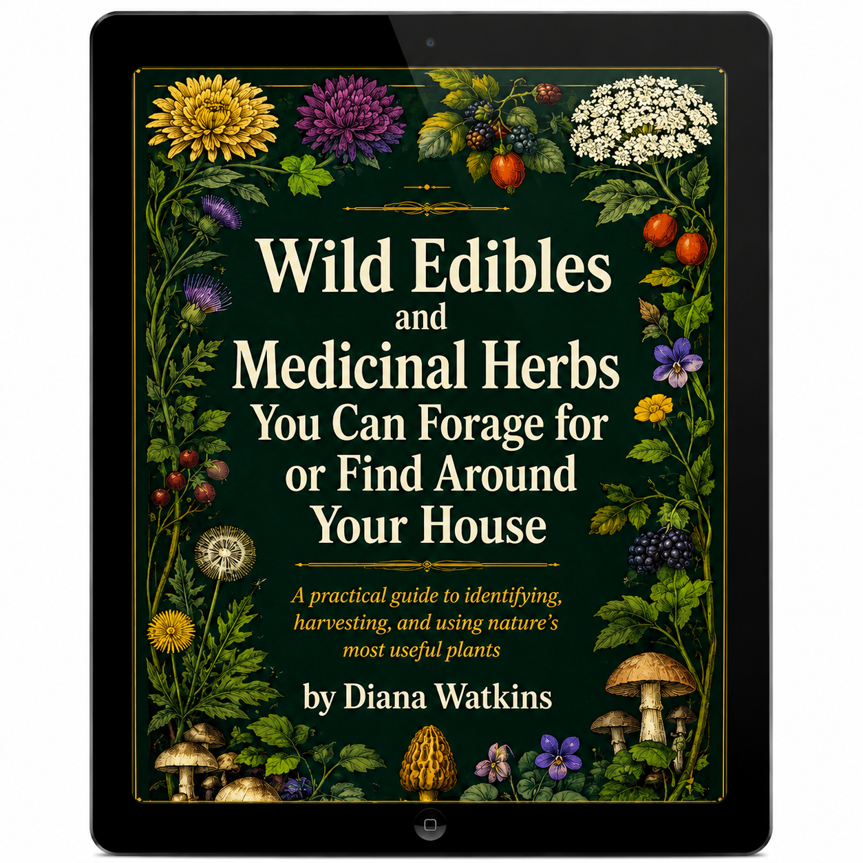 Wild Edibles And Medicinal Herbs Ebook!