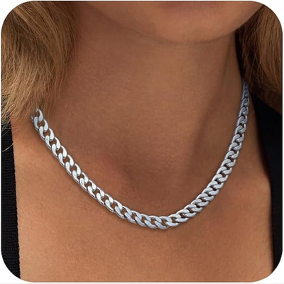 Ruby's Gold Cuban Link Necklace